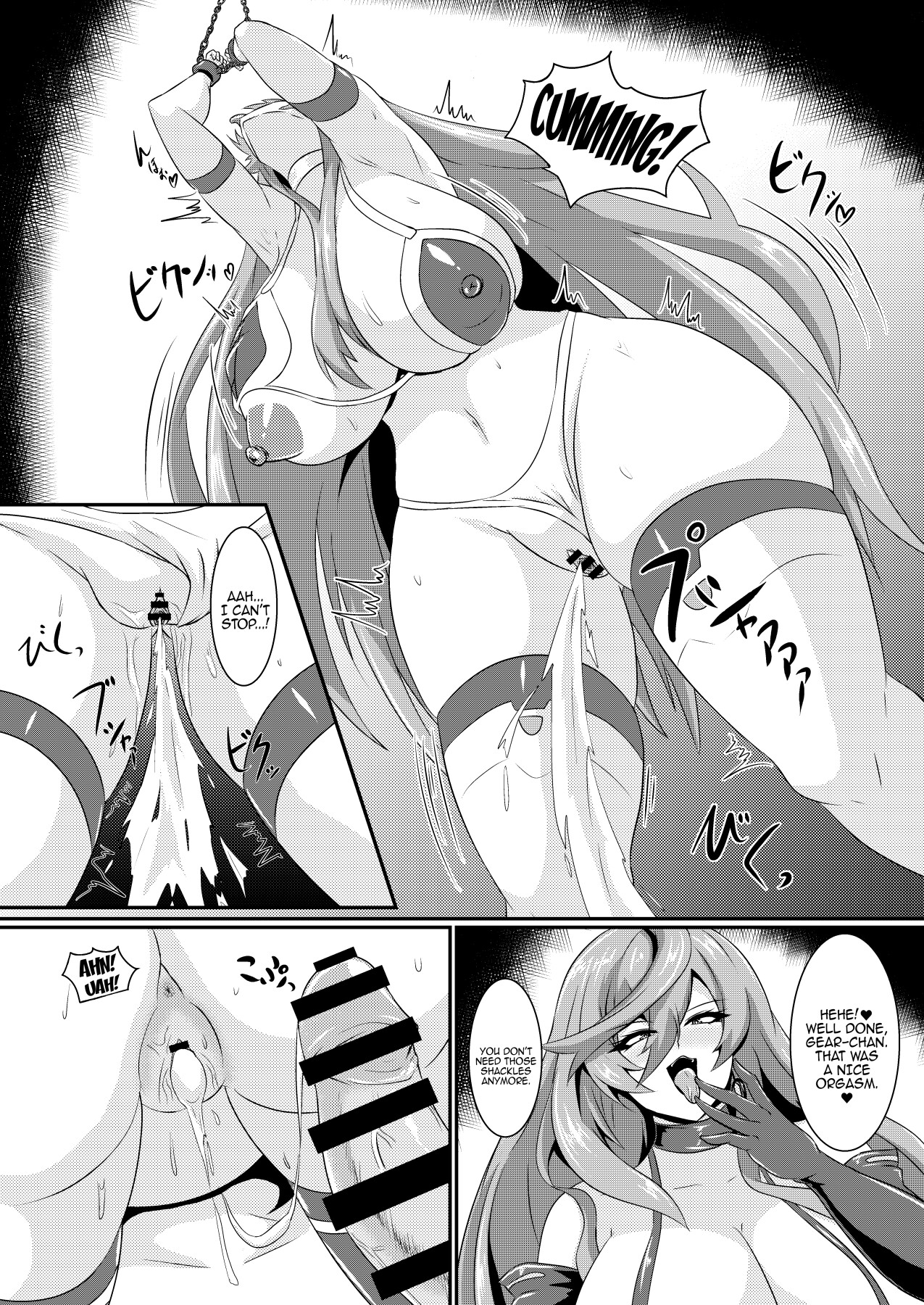 Hentai Manga Comic-Pleasure of the Goddesses -Nep--Read-7